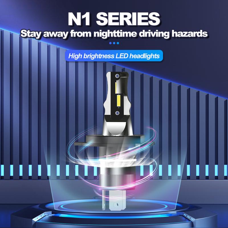 For Honda CTX700 2014 2015 2016 2017 2018 H4 Led Motorcycle Headlight Motorbike Bulbs 15000LM High Bright 12V Lamp 6000K White