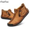 FiveFive/Мужские модные повседневные ботинки martin, обувь в британском стиле, короткие ботинки, уличная прогулочная обувь, большие размеры 38-50