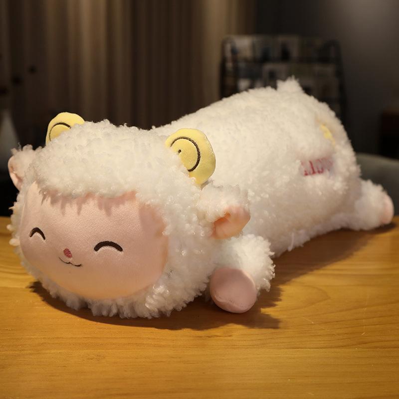 Подушка Овечка Плюшевая Игрушка Альпака Кукла Девочки Спящая Нога Длинная Подушка Детская Кукла-Марионетка