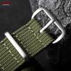 Premium Ribbed Nylon Watch Strap 18mm 19mm 20mm 22mm for Omega Military Casual Watchband for Seiko Army Sport Replacement Band