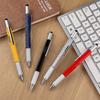 6-In-1 Metal Tool Pen Multifunctional Level Scale Pen, Screwdriver Capacitive Touch Ballpoint Pen