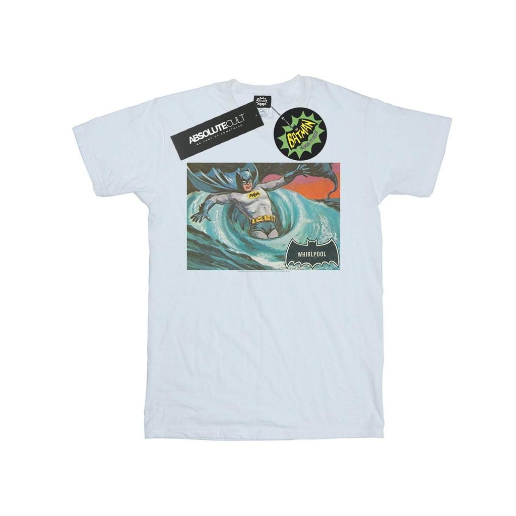 DC Comics Mens Batman TV Series Whirlpool T-Shirt