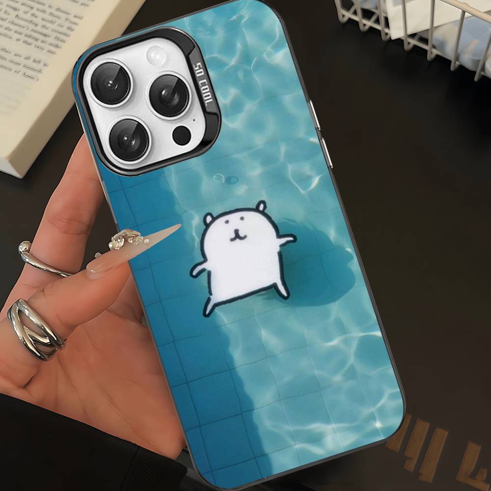 Популярные Милые J-Шутка B-Медведь Чехлы Для Телефона Для IPhone 17 16e 15 14 13 12 11 Plus Pro Max ProMax Разноцветные Чехлы