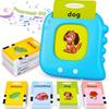 1set Talking Flash Cards for Toddlers 3-6 Years, Toddlers Pocket Speech, Educational Learning Toys, Kindergarten Preschool Gift for Kids