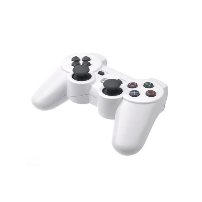 Беспроводной Bluetooth-контроллер Dual Shock для Sony PS3 (блан)