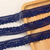 Широкая (2,5 см) цветная эластичная кружевная тесьма для DIY нижнего белья, одежды и аксессуаров для волос