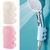 Punch-free Silicone Bathroom Shower Holder Adjustable Removable Suction Cup Shower Head Holder Reusable Convenient Wall Rack