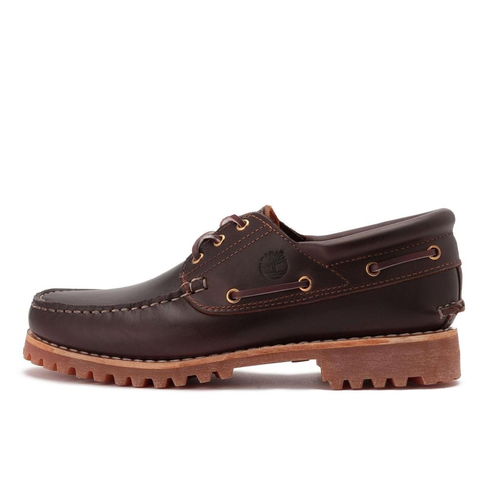 Timberland 3-люверсный Классический с подошвой Rugsole 30003 Коричневый