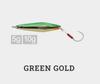 Jackall RGM Spoon Saya 5 Grams Green Gold (9735)