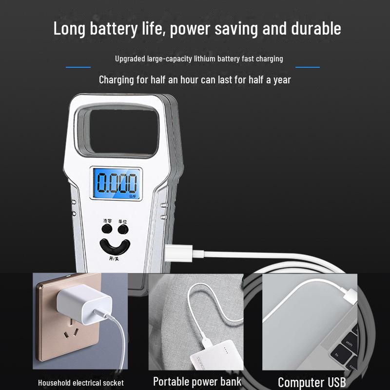 Компактные электронные весы высокой точности 50 кг для дома и путешествий