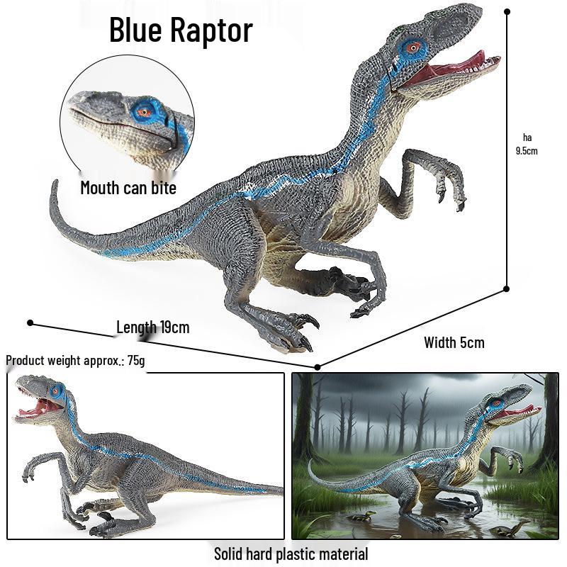 Dinosaur Model Set: T. Rex, Spinosaurus, Mosasaurus, Stegosaurus, Triceratops Cognitive Toys