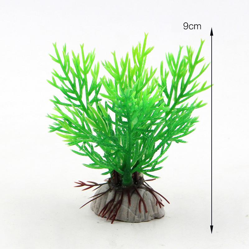 Искусственная водная трава, украшение для аквариума, моделирование гидропонного растения, пейзаж