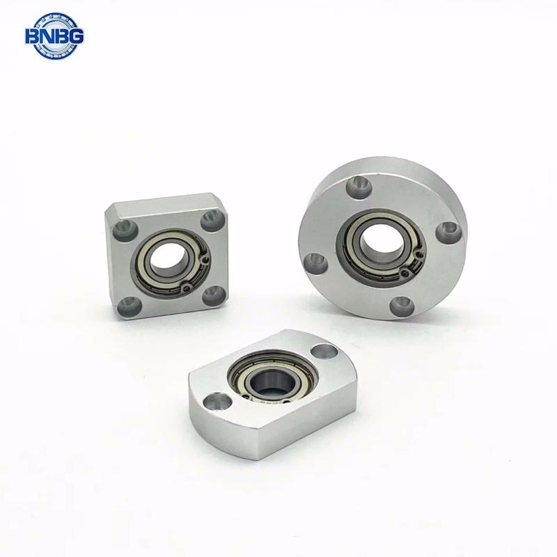 1pcs Flange Square Housing Single Bearings with Housings Bearing seat assembly Direct Mount Unbuckled ring in stock