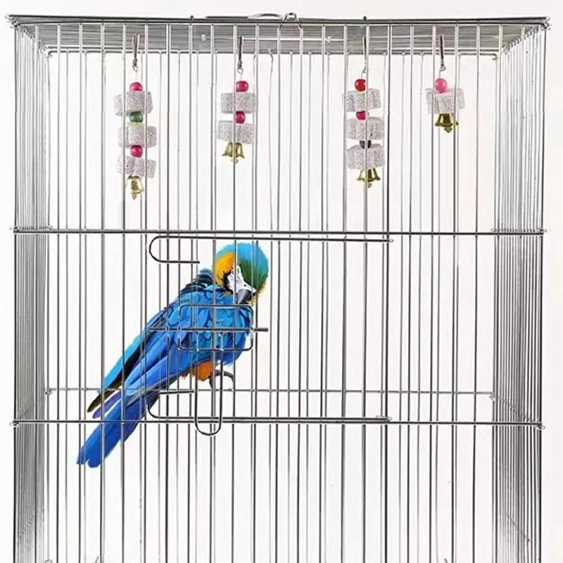 Корневая нить для попугаев, коренной камень из вулканической породы, хомяк, шиншиллы, минеральная добавка для птиц, товары для домашних животных