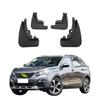 4PCS Car Mud Flaps Splash Guards Mudguards Car Mud Flaps Compatible with Peugeot 3008 Mk2 GT 2017 2018 2019