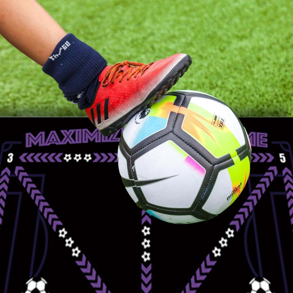 Футбольный коврик для ног, тренировочный противоскользящий коврик, диатомовая грязь, звукоизоляция для помещений, фитнес-коврик, спортивный мяч, контроль ног