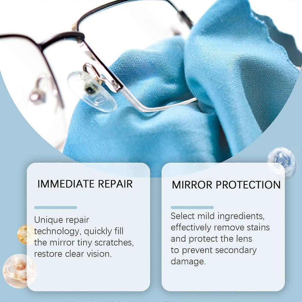 Limited time!!Jakehoe Lens Scratch Cleaner Lens Scratch Spray Cleaning Renovation Removal Scratch Lens Maintenance