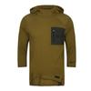 As Kd M Nk Top 3Qt Shooter Pullover Comfortable Pocket Hooded Raglan Short Sleeve T-Shirt Men Tops Green AJ0376-399