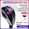 Crystal Shift Head для Ford, Crystal LED, семицветная подсветка, ручка переключения передач, Plug and Play, портативный боковой интерфейс