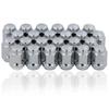 [Deepa] Hiace Wheel Nut P1.5 19HEX 24 Pieces Bag Nut Bag Type M12 Gran Via Surf Silver