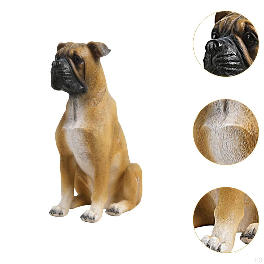 Коллекция украшений из смолы в виде статуэтки собаки для внутреннего оформления гостиной офиса