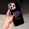 Valo Omen Phone Case for iPhone 17 16 15 14 13 12 11 Air Pro Max Plus Jelly Double layer Rose Red Cover