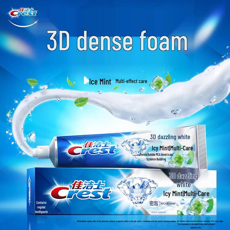 Зубная паста Crest 3D White Арктическая свежесть мяты