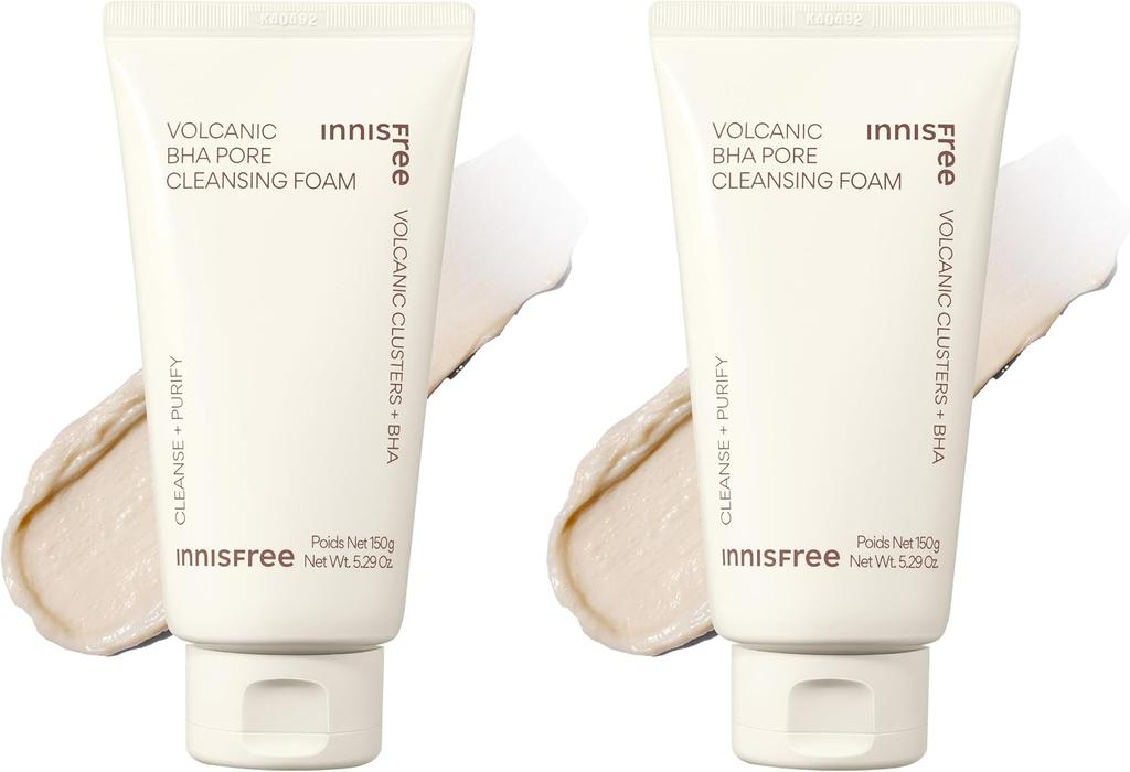 Innisfree Очищающая пенка для пор с вулканическим пеплом для мужчин 150 мл