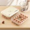 24 Grid Egg Box Egg Storage Container for Refrigerator Anti-collision Egg Container With Lid Stackable Transparency Eggs Box