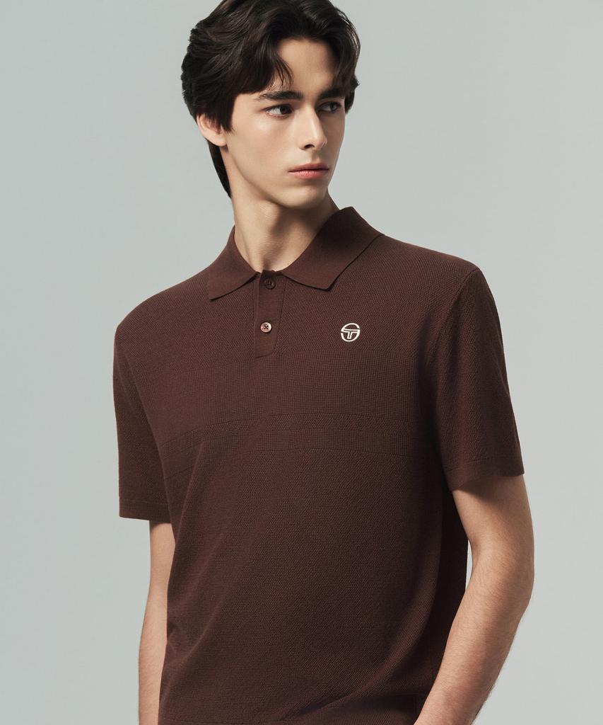 SERGIO TACCHINI M Fresca Knit Short Sleeve Polo