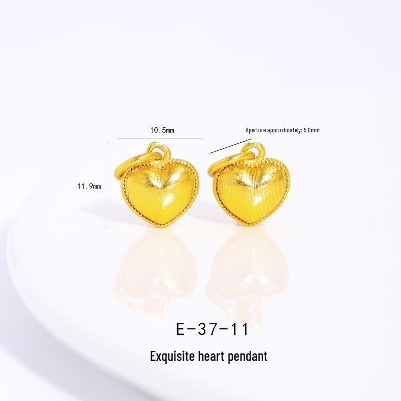 Подвеска из древнего песочного золота: Стойкое сохранение цвета, Амулет богатства и удачи, Ретро аксессуар для браслета/ожерелья