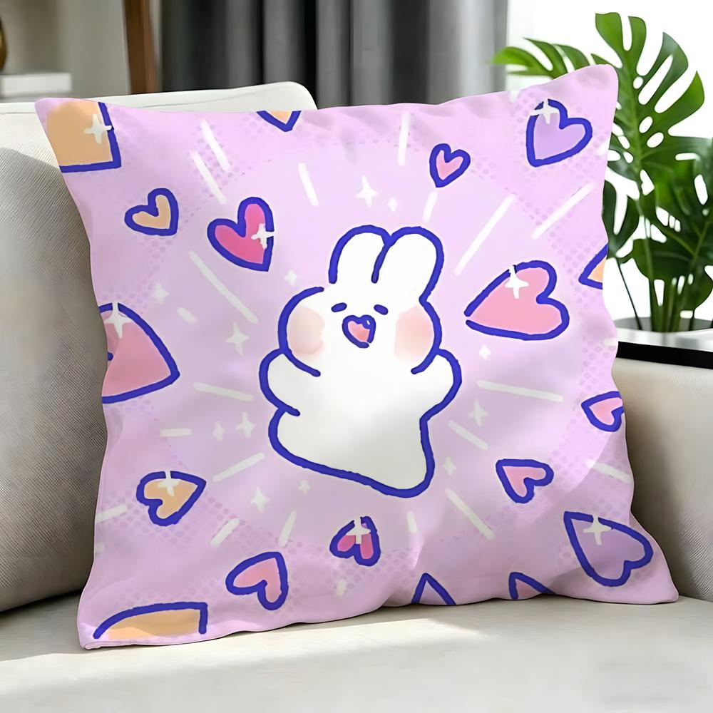 cute Mongnyang Cushion Cover Cushion Cover Set Pcs x x x Pillowcase Decorative Sofa Home Decor