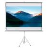 Projection Screen in 4:3 Format, Cinema Screen, Presentation Surface for Home or Office, White
