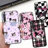 HK25 Kuromi CartoonBlack Sofe Case for Xiaomi Poco X6 X4 M5 M6 F5 F6 C65 C55 C50 C51 C40 Pro Redmi 14C A3X 13C 12C 11T 10A 9C Note 7 6 8A Plus