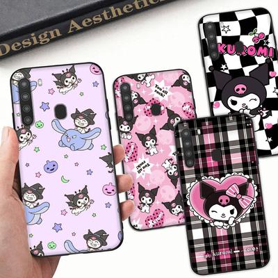 Чехол HK25 Kuromi CartoonBlack Sofe для Xiaomi Poco X6 X4 M5 M6 F5 F6 C65 C55 C50 C51 C40 Pro Redmi 14C A3X 13C 12C 11T 10A 9C Note 7 6 8A Plus