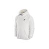 Nike Sport Essentials+ Embroidered Logo Fleece Pullover Hoodie Men Hoodie White DV8155-100