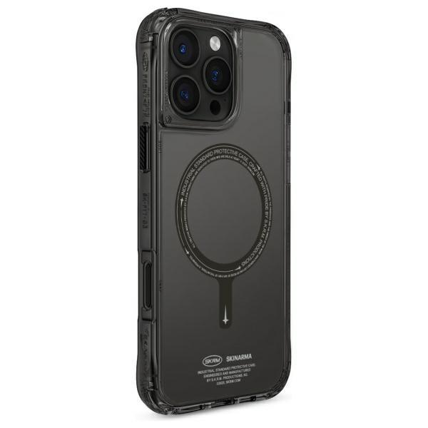 Etui do iPhone 16 Pro Skinarma Magnetic Charging Czarne