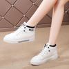 2023 Autumn Women's High-Top Breathable Sneakers: Korean Style Casual Sports Shoes 7612