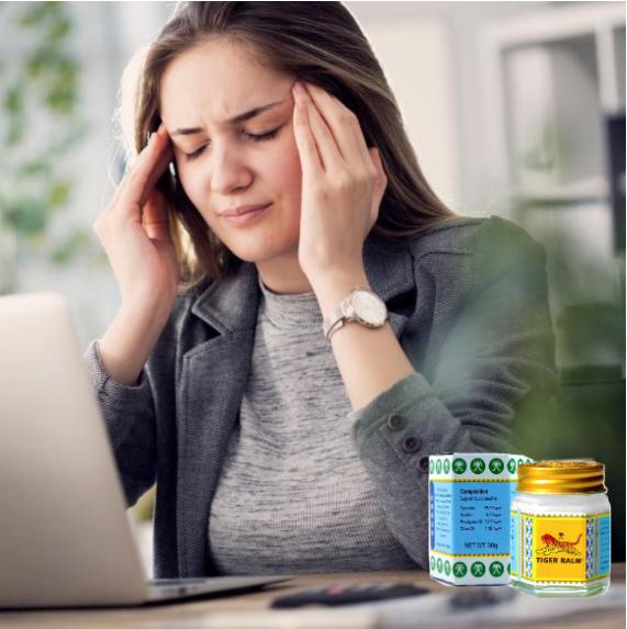 Tiger Balm White HR 30 г - успокаивает головные боли, укусы насекомых и мышечные боли.