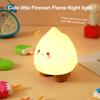 Ночник Мягкое Теплое Свечение Регулируемая Яркость Функция Таймера Маленькая Перезаряжаемая от USB Реалистичная Светодиодная Прикроватная Лампа с Эффектом Мерцающего Пламени
