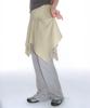 AMES-WORLDWIDE Unbalance Layered Skirt Pants Yellow