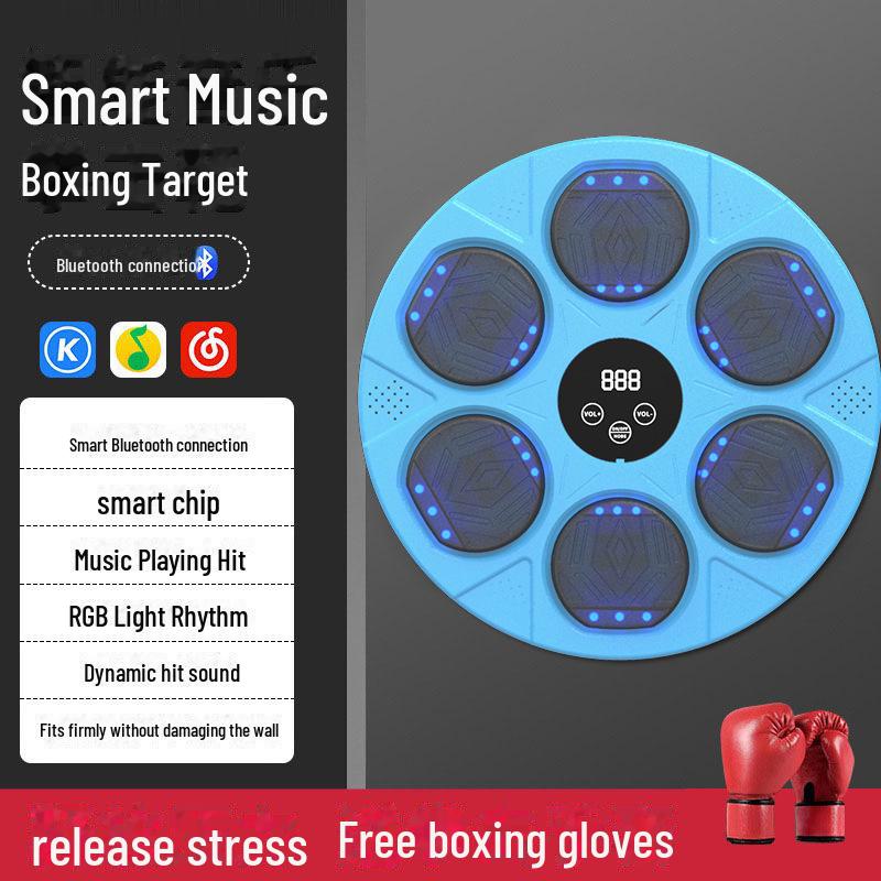 Bluetooth-тренажер по боксу для детей - интерактивная мишень со световой реакцией для домашнего фитнеса