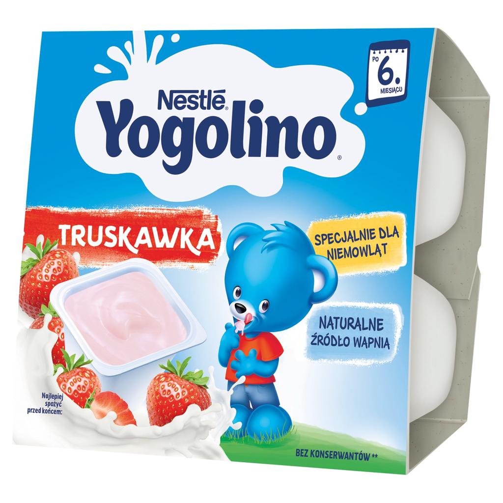 Nestlé Yogolino Strawberry Milk And Fruit Dessert After 6 Months 400