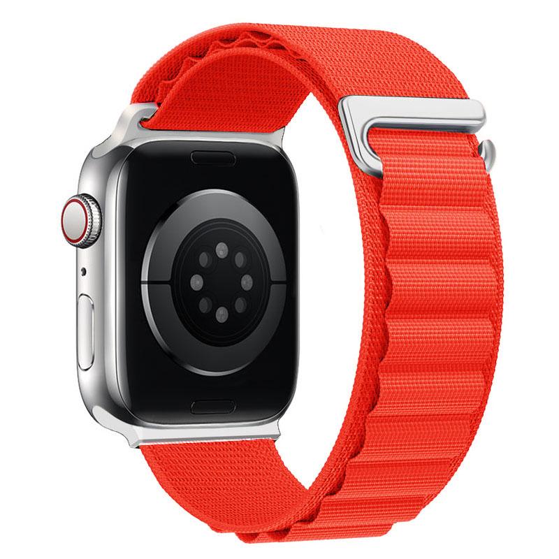 Альпийская петля Ремешок Для apple watch Ultra 2 ремешок 49мм 44мм 40мм 45мм 41мм 46мм 45 мм браслет correa iWatch series 9 8 7 6 3 se 10