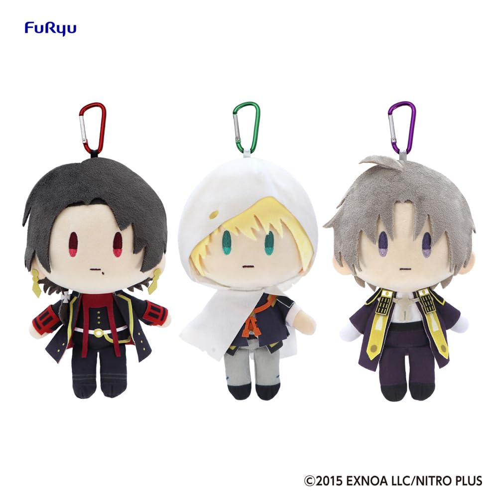 Minna No Kuji Touken Ranbu ONLINE Oban Sanpo ~Oban Kuji~ B Prize: Yamabagiri Kunihiro Oban Plush Toy with Carabiner