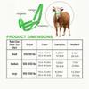 Плюшевая нейлоновая недоуздок для коровы Регулируемая шлейка для дрессировки животных Набор недоуздка и поводка Для использования на ферме