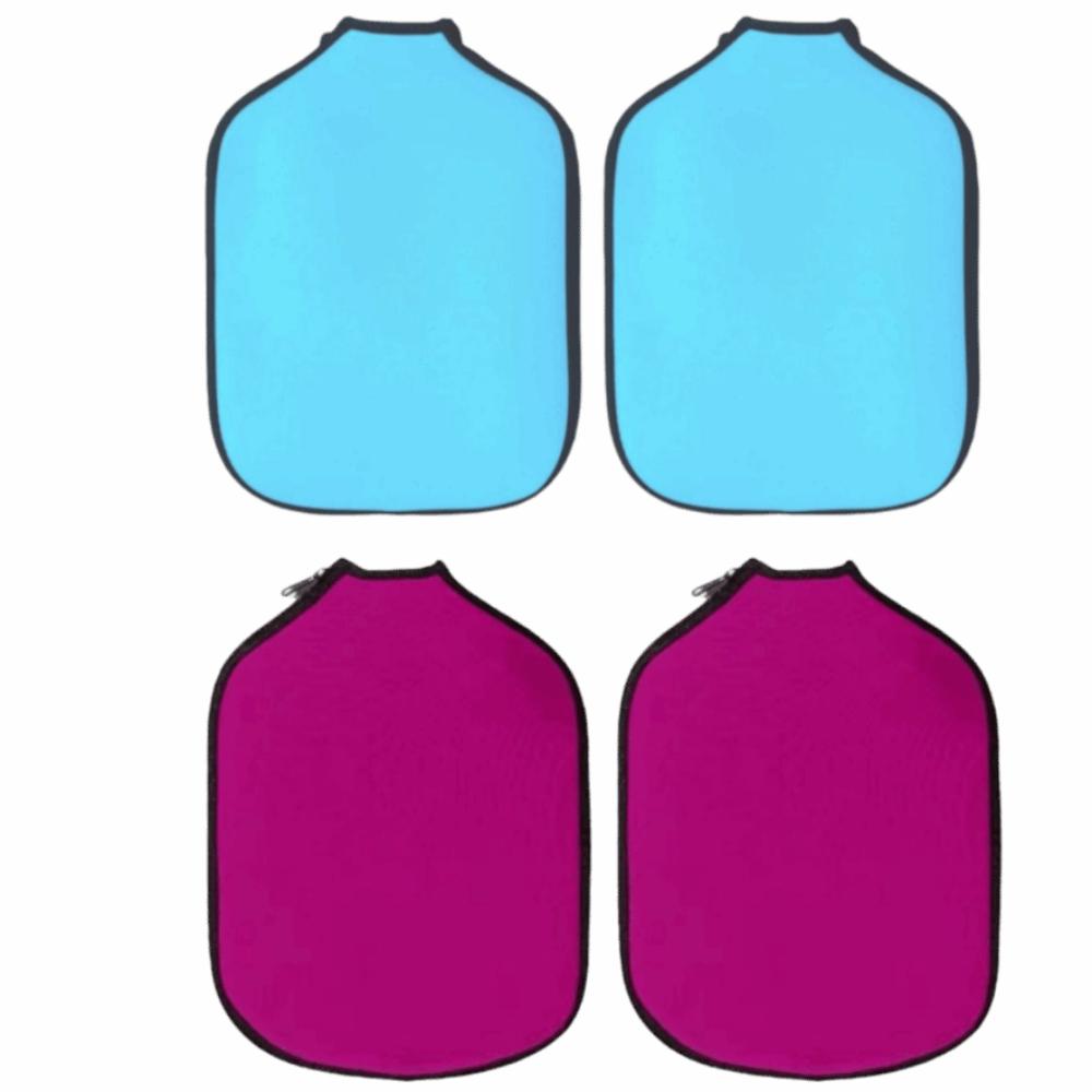 2PCS Lightweight Pickleball Paddle Case Soft Pickleball Paddle Sleeve For Pickleball
