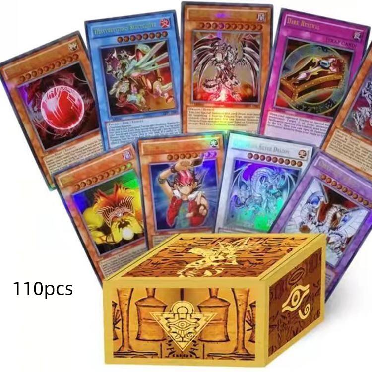 Yu-Gi-Oh Аниме Карты Голубой Глаз Темный Маг Экзодия Обелиск Ра Слифер Карта Yugioh Подарок для Детей