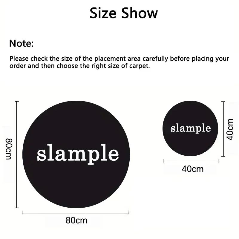 Ретро Манхэттен Круглый Принт Ковер Геометрический Цветочный Зональный Ковер Коврики для Спальни Ванной Комнаты Напольный Коврик Ковры для Гостиной