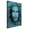 Obraz - Całun Turyński W Turkusie (1-Częściowy) Pionowy